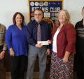 Kiwanis donation to Legion Park Event Center committee photo