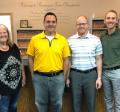 Pictured left to right:  Sheri Engelke (LPEC President), Daniel Jones, Dave Bergmann, and Joe Rosemeyer