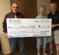 Pictured left to right:  Bob Hundhausen (LPEC), Carol Sue Butts, and Ray Meiklejohn