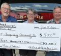  Pictured: Jeff Scott and Deb Bradley-Scott with Paul Budden