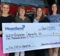 Pictured from left: Alaina Reeves, Dianne Jentz, Danielle Lynch, Sara Capesius