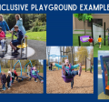 Preliminary design features for the Platteville Inclusive Playground to be located at Smith Park