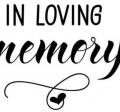 In Memory Graphic