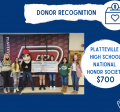 Platteville High School National Honor Society Donor Photo