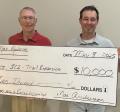 Pictured (L-R): Max Anderson and Joe Jacquinot (PCA President)