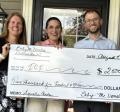 Jeff McDonald and Alaina Reeves Donation Photo