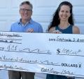 Bob and Lizzy Gates Donation Photo