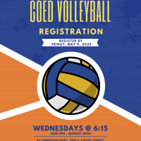 Coed Volleyball Flyer