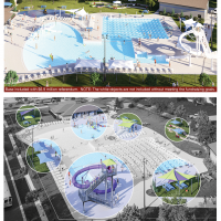 Pool Renderings with Proposed Features