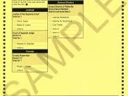 April 7, 2026 District 4 Sample Ballot