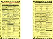  August 2026 Ward 3 & 4 Sample Ballot 
