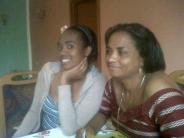 Annucia and her mother