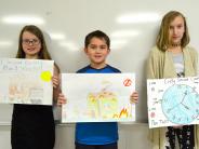 Fifth Grade: 1st Place – Eagan Reeder (Middle), 2nd Place – Nora Barraclaugh (Left), 3rd Place – Phoenix Baker (Right)