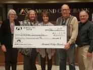 Mound City Bank Donation