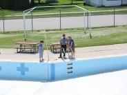City officials meeting with engineers and city staff on May 15