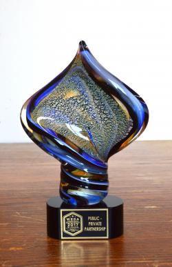 Photo of actual award
