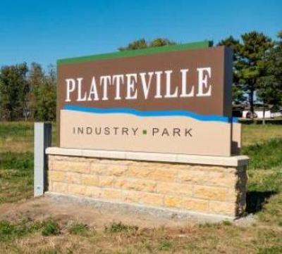 Platteville Industrial Park Sign