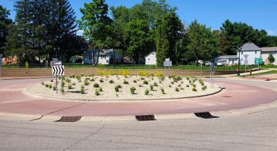 Madison and Water Street Roundabout