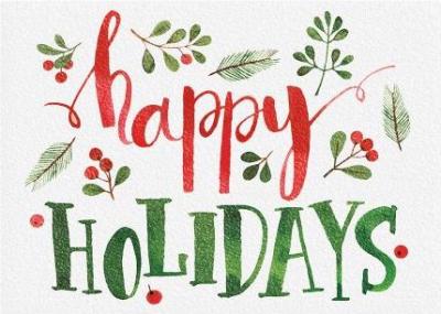 Happy Holidays Graphic