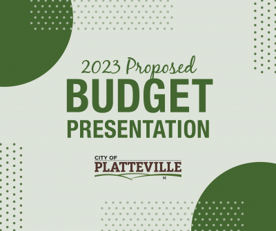 2023 Proposed Budget Presentation Graphic