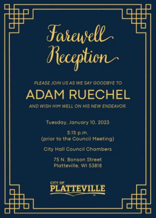Farewell Reception Invitation Image