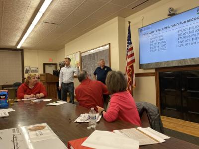 PFD Capital Campaign Meeting Presenting