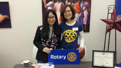 Rotary Club at the Community Involvement Fair 2018