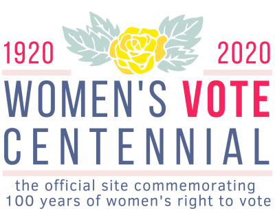 Suffrage Centennial Celebration graphic