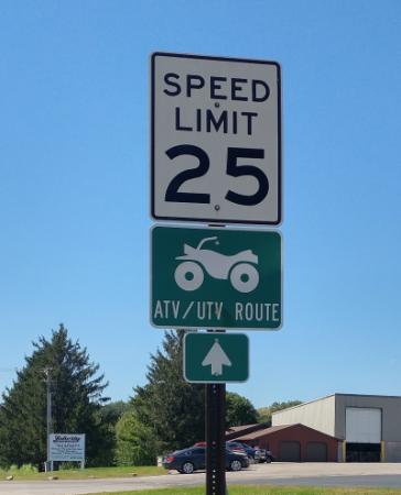 ATV/UTV Route Sign