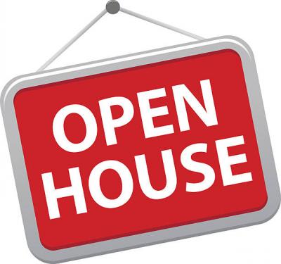 Open House Sign Image