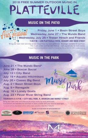 Music in the Park Poster