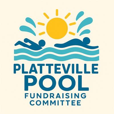 Platteville Pool Fundraising Committee Logo