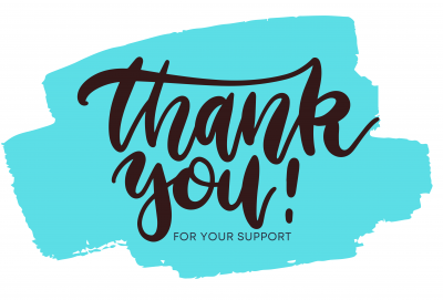 Thank You For Your Support Graphic