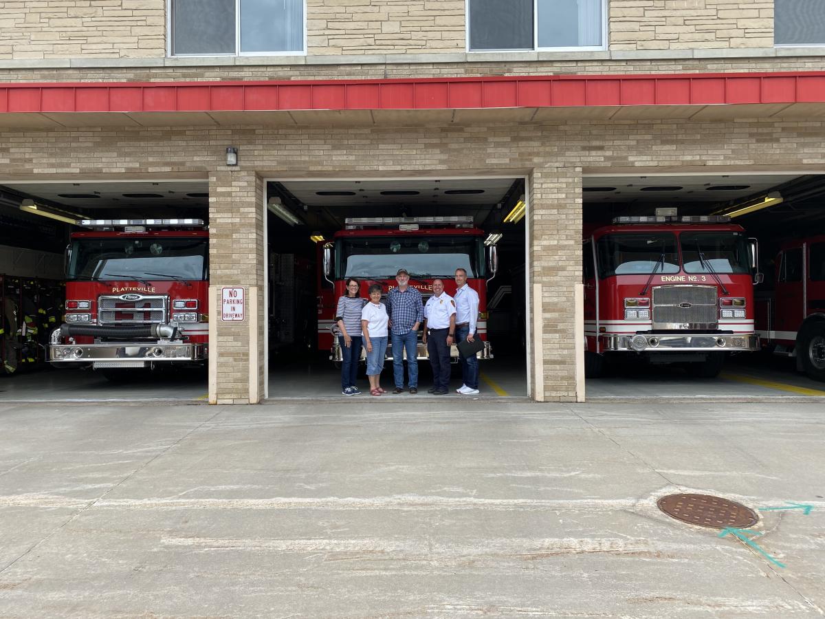 Fire Station Visit Photo - Exterior