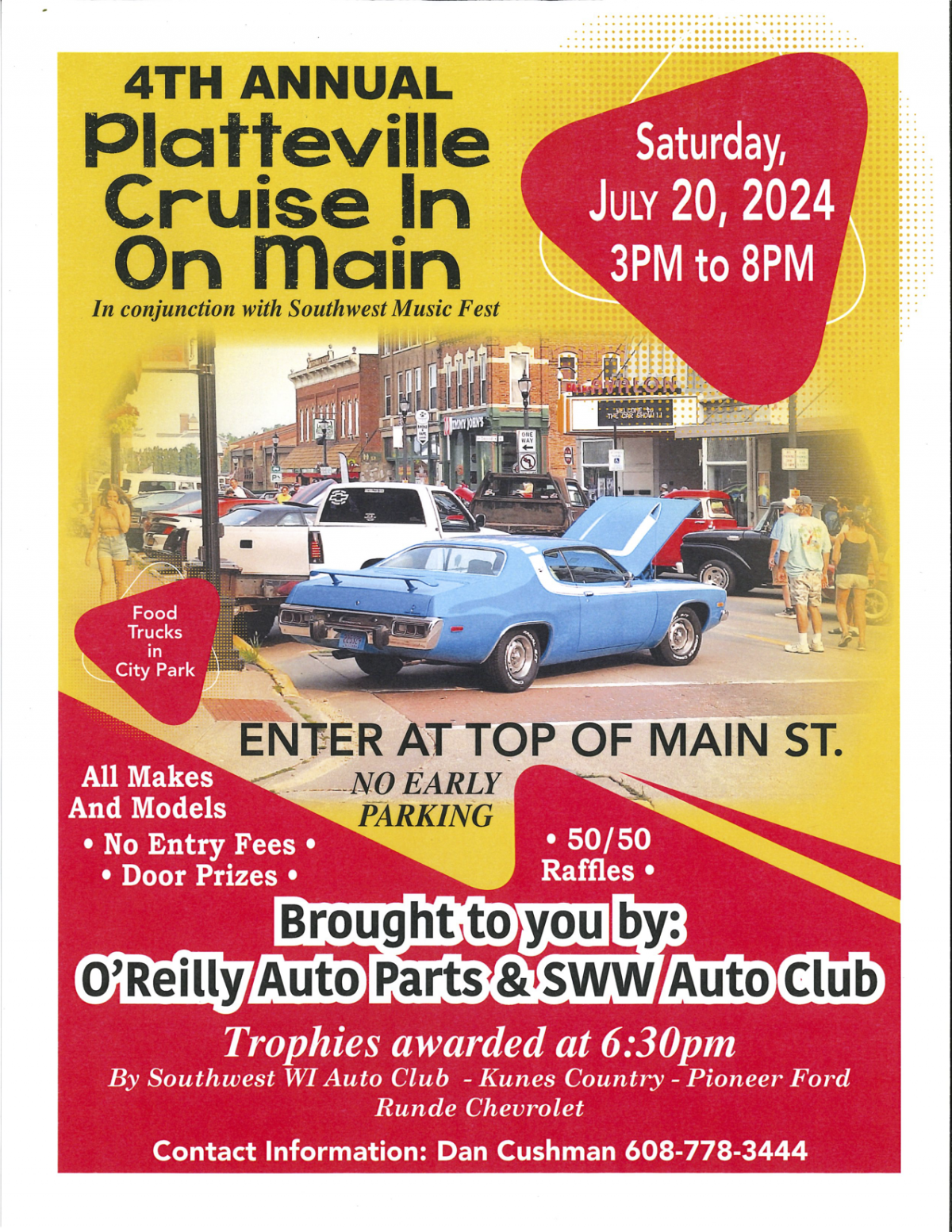 Cruise In On Main Flyer
