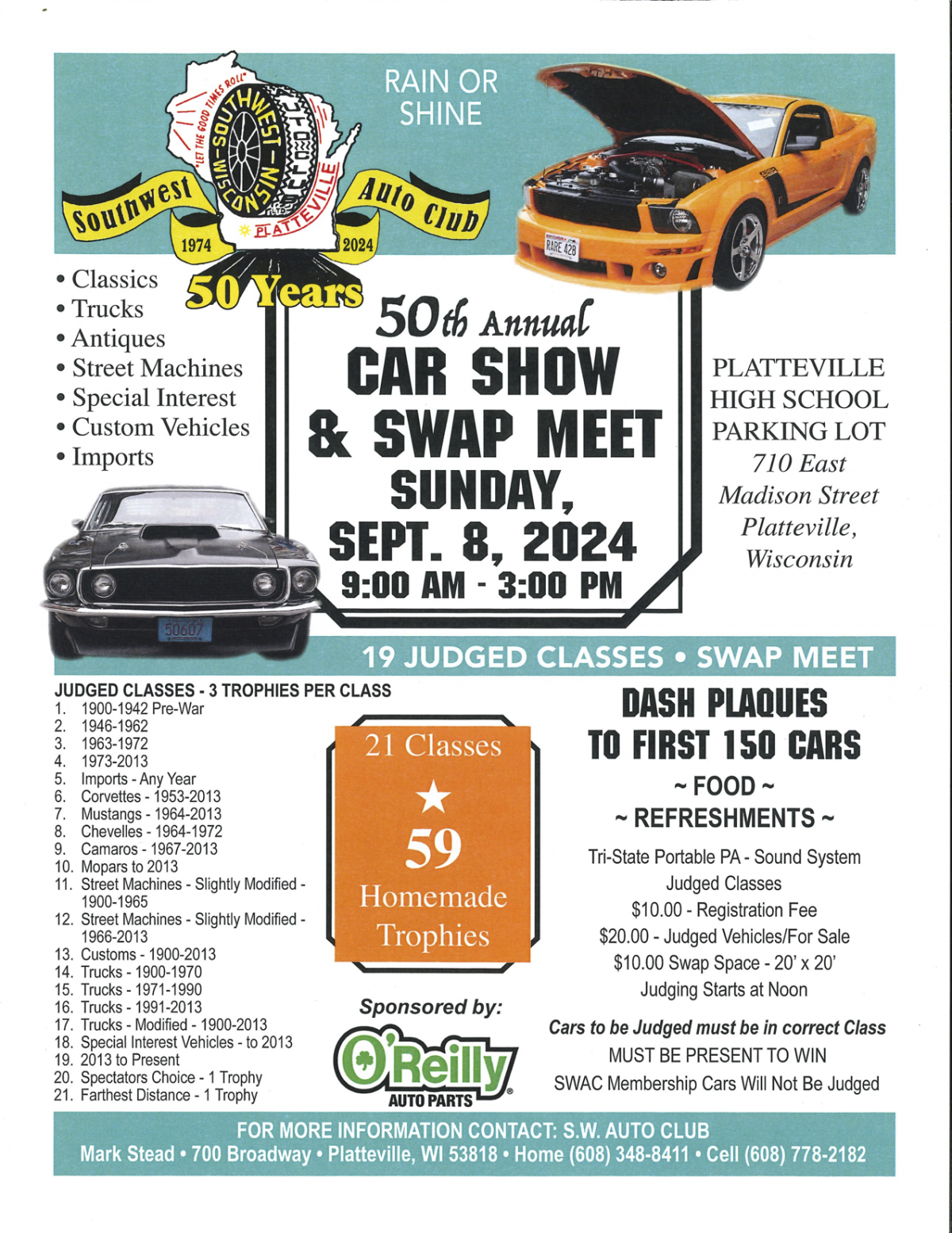 Car Show & Swap Meet Flyer