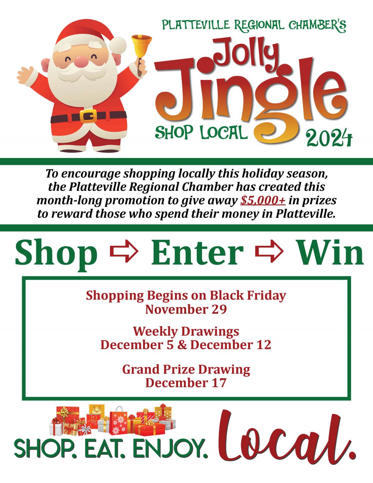 Jolly Jingle Save The Date Flyer