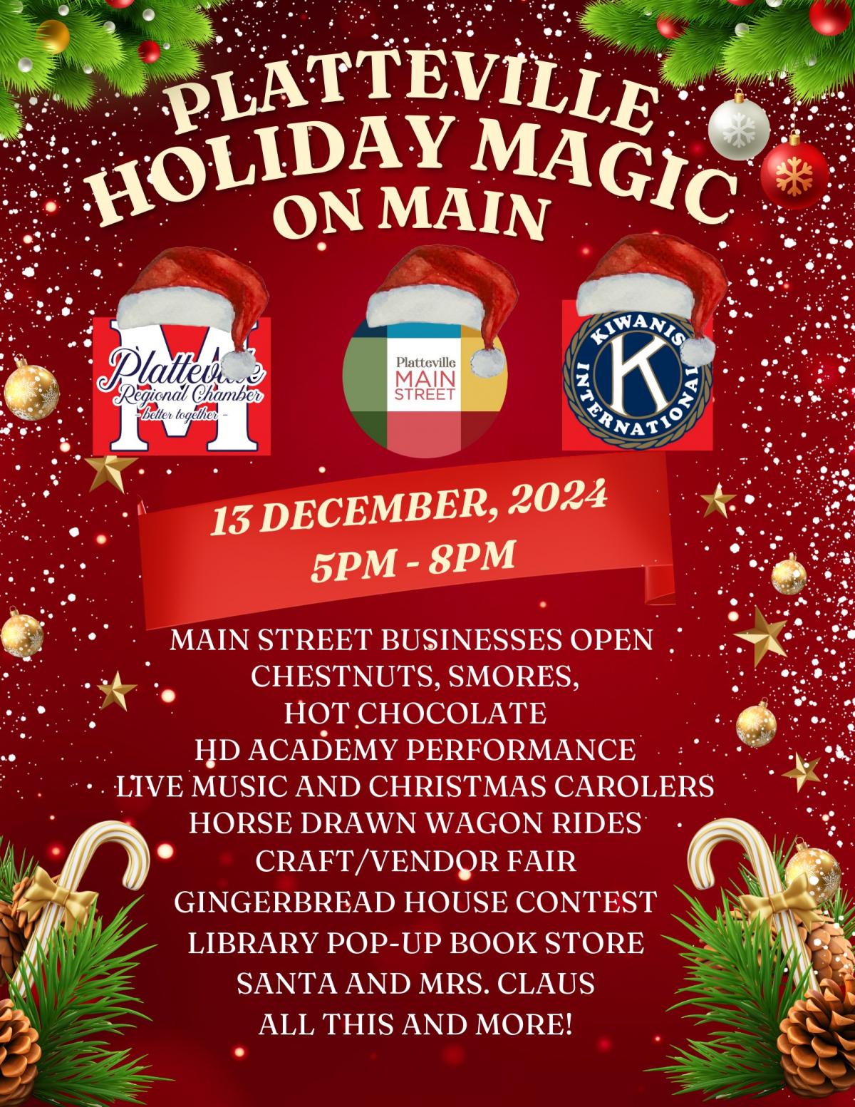 Holiday Magic on Main Street Flyer