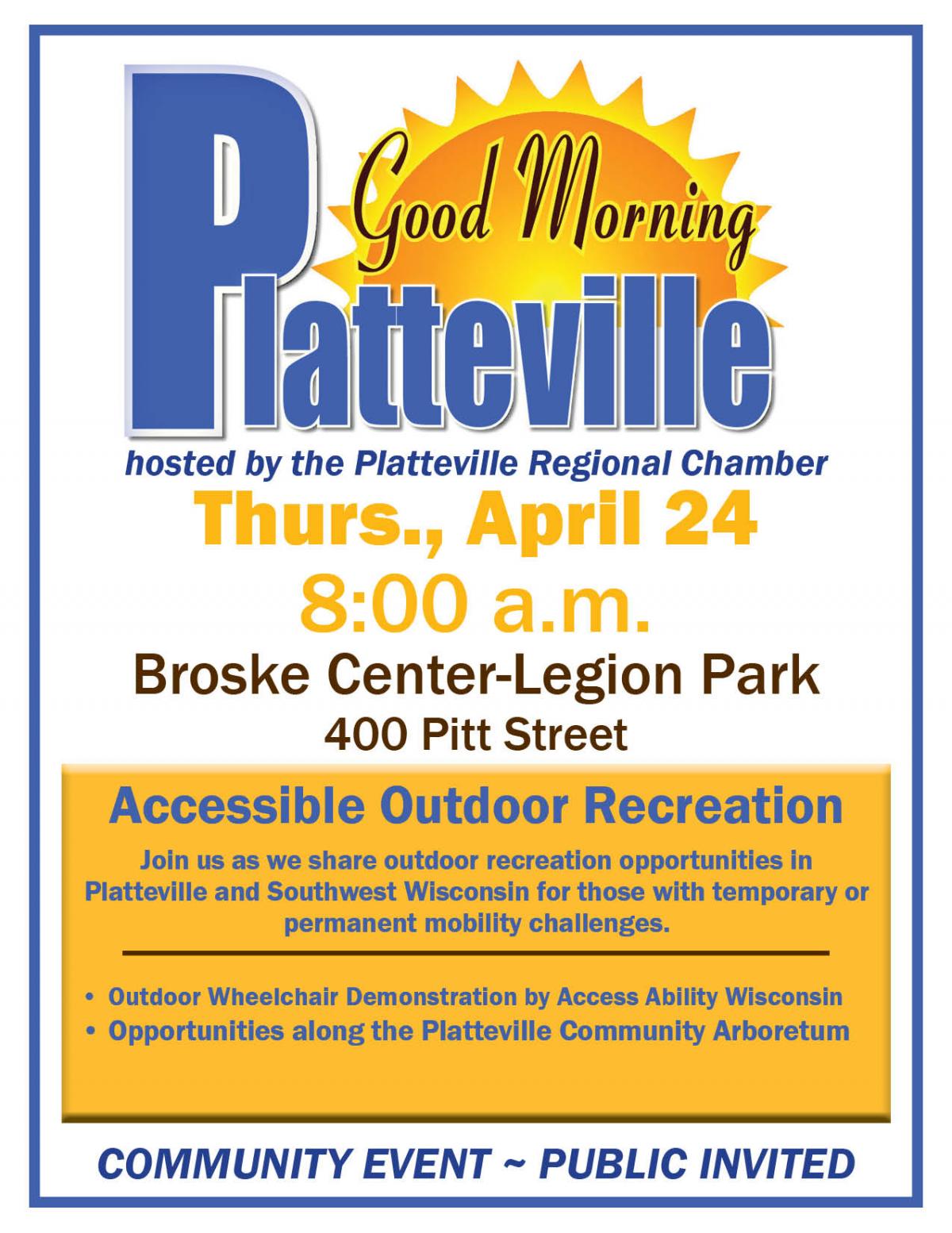 Good Morning Platteville