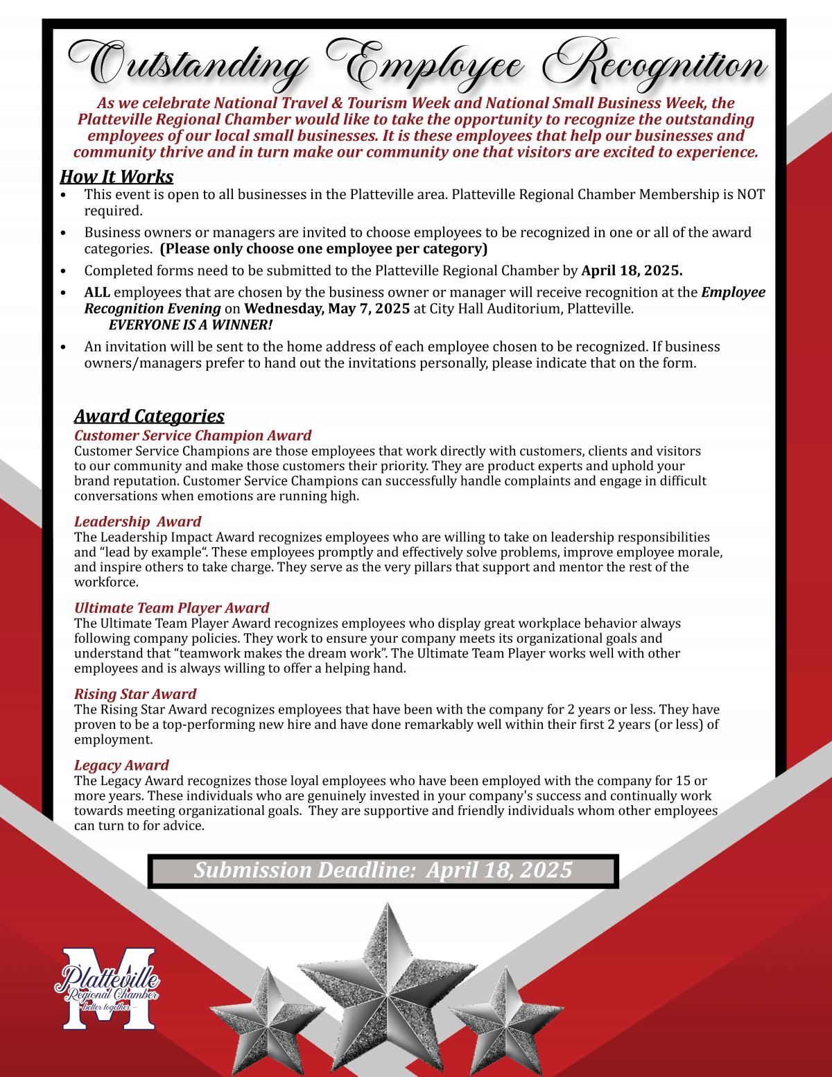 Outstanding Employee Recognition