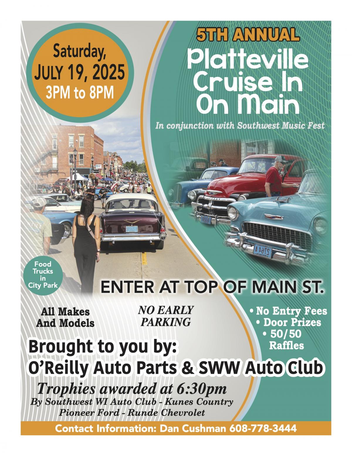 Cruise In on Main Street Flyer