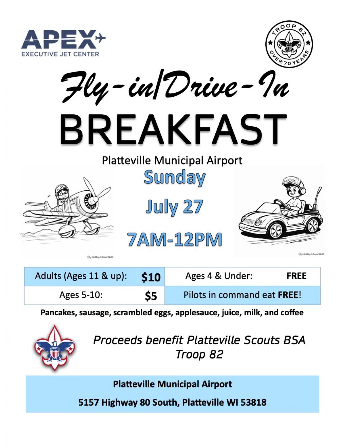 Pancake Breakfast Flyer