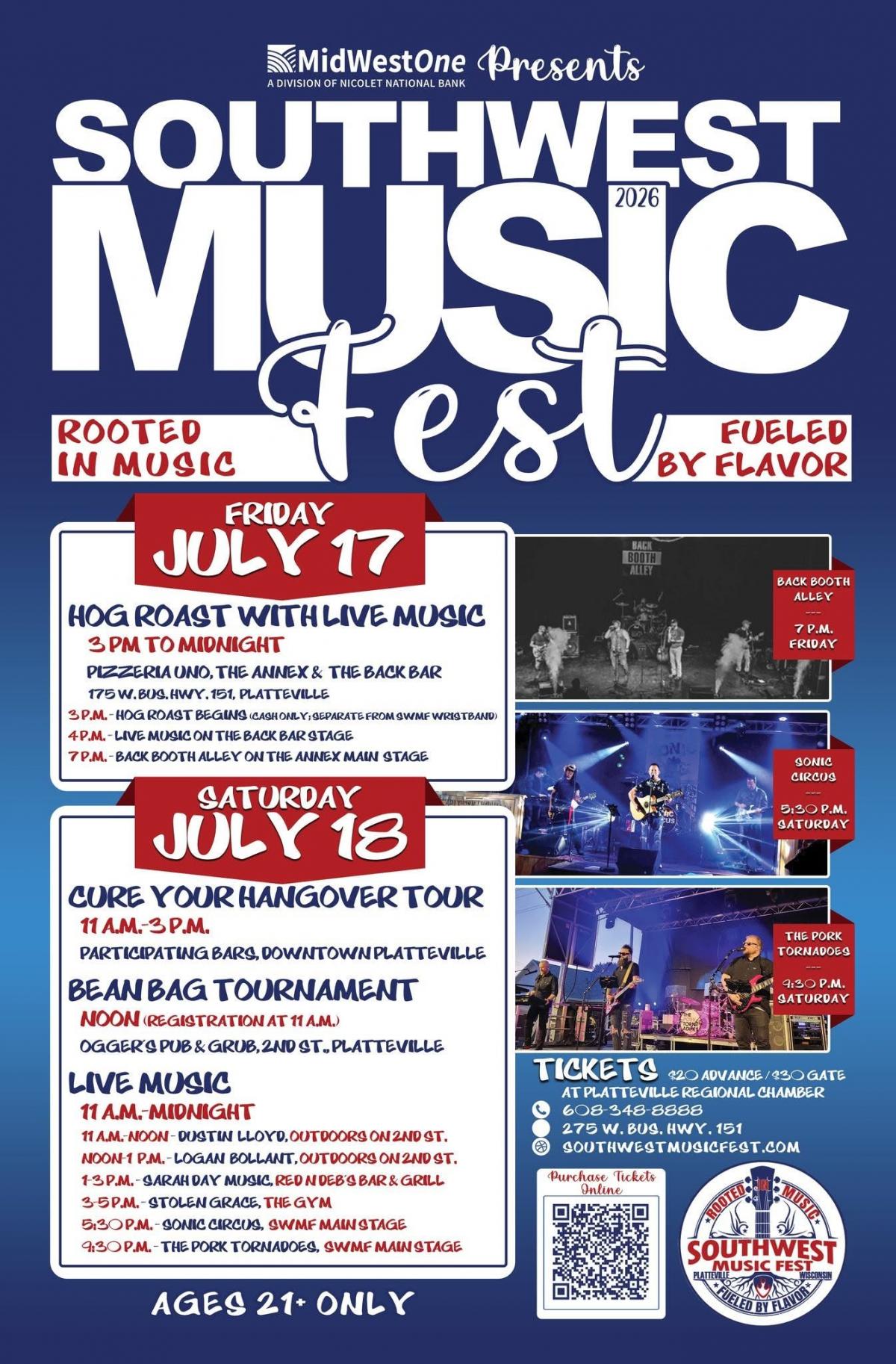 Southwest Music Fest Flyer