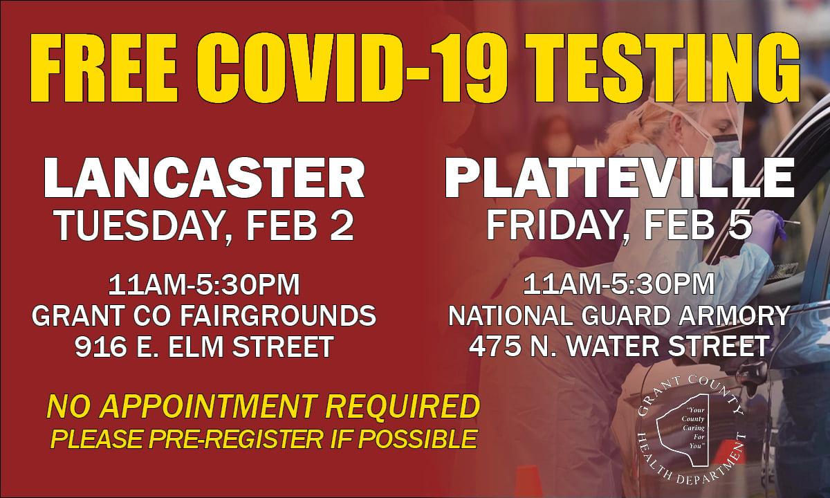 Local Community COVID-19 Testing Graphic