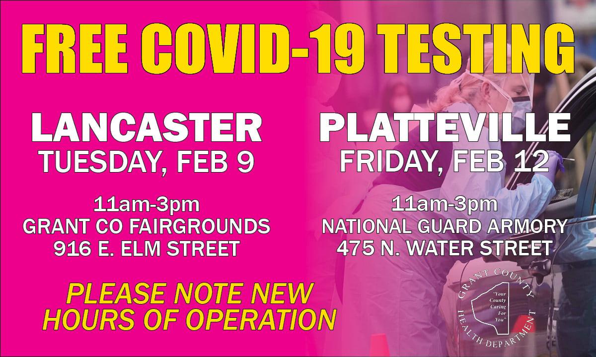 Local Community COVID-19 Testing Graphic