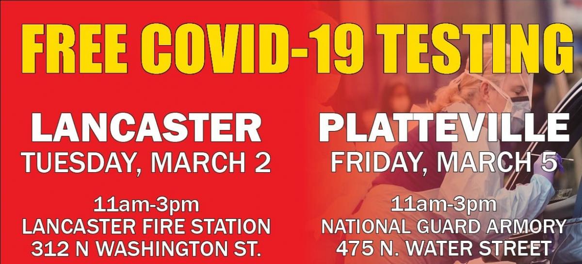 Local Community COVID-19 Testing Graphic
