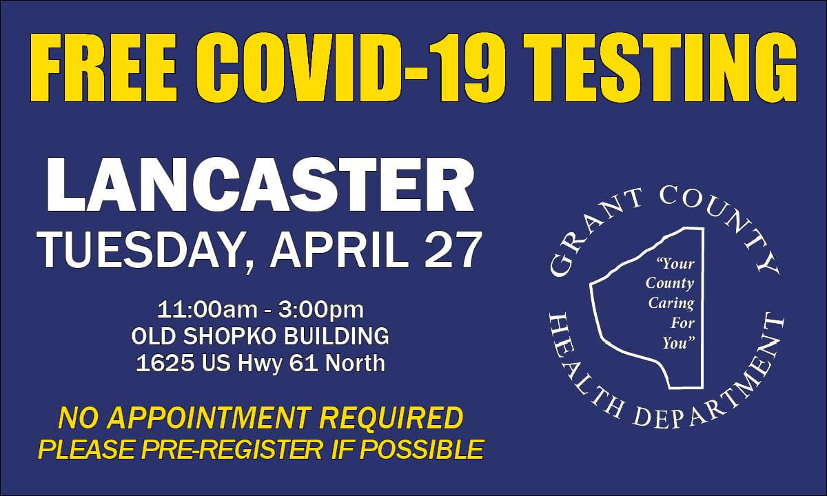 Local Community COVID-19 Testing Graphic