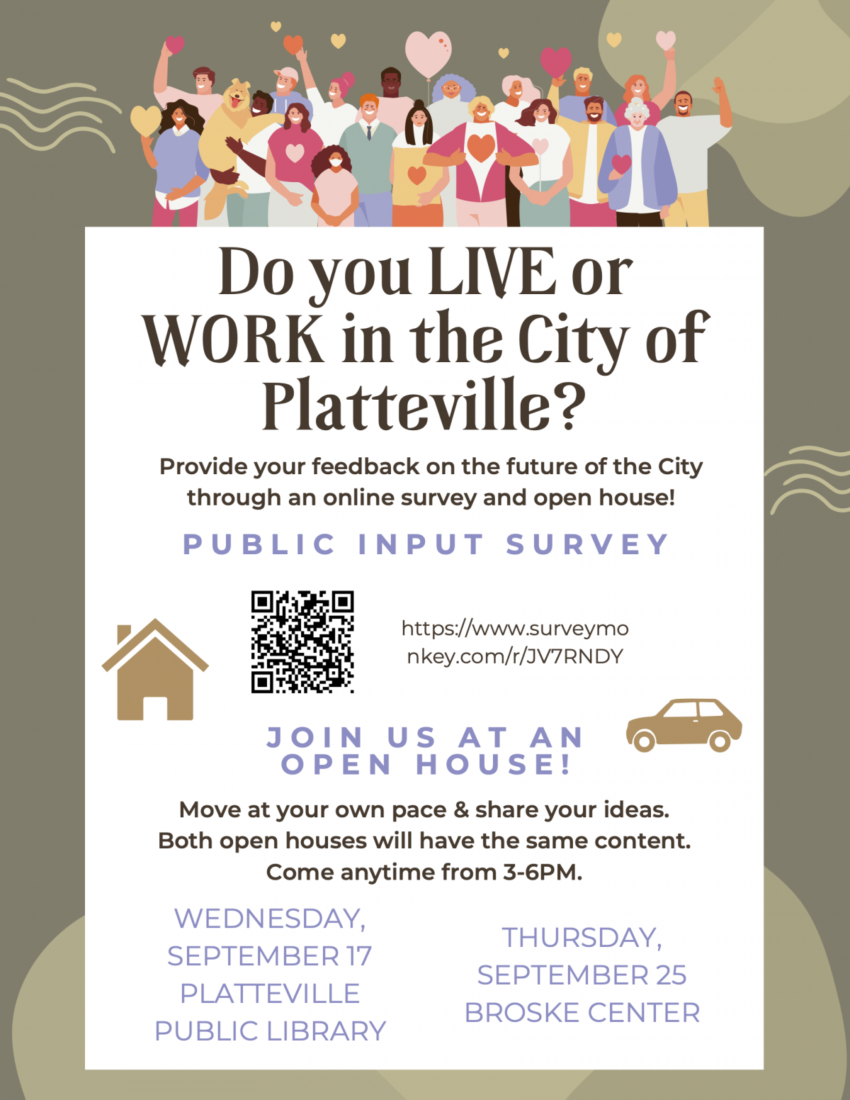 Comprehensive Plan Survey-Open House Flyer