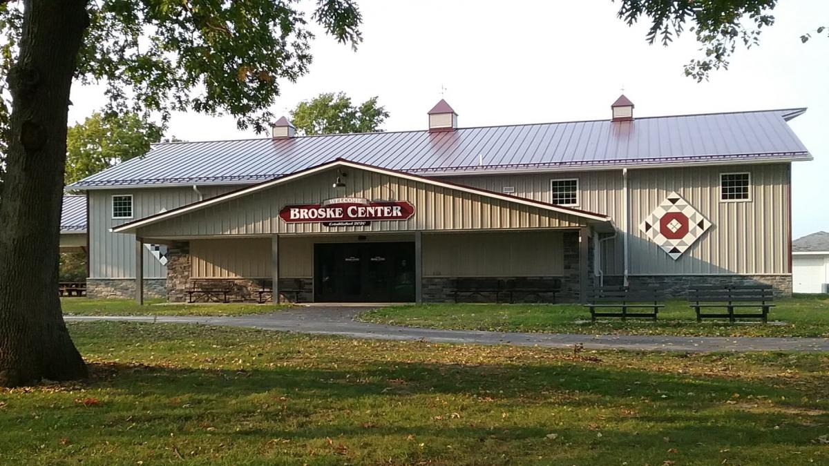 Broske Center - south side. Photo Credit: Inspiring Community 