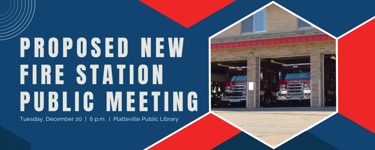 Fire Station Public Meeting Graphic